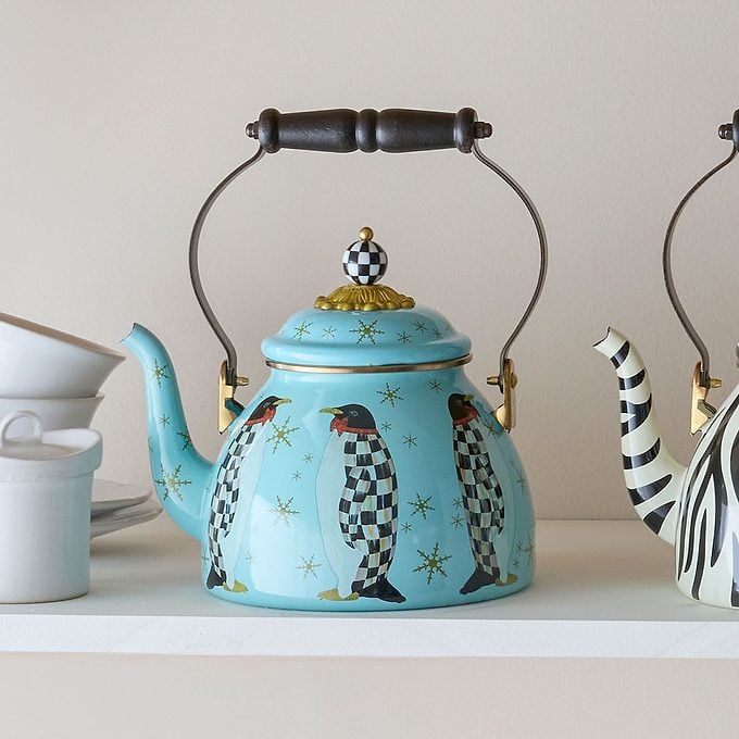 Penguin Parade 2 Quart Tea Kettle
