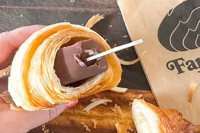 This 2 Ingredient Croissant Ice Cream Sandwich Croissant Ice Cream Sandwich 4 Lindsay Parrill For Taste Of Home