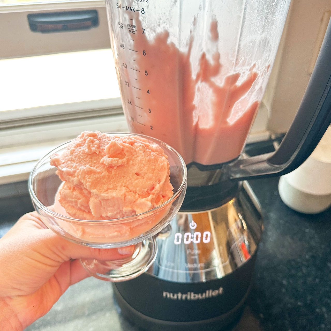 Tried The 2 Ingredient Watermelon Ice Cream Watermelon Ice Cream 6 Lindsay Parrill For Taste Of Home