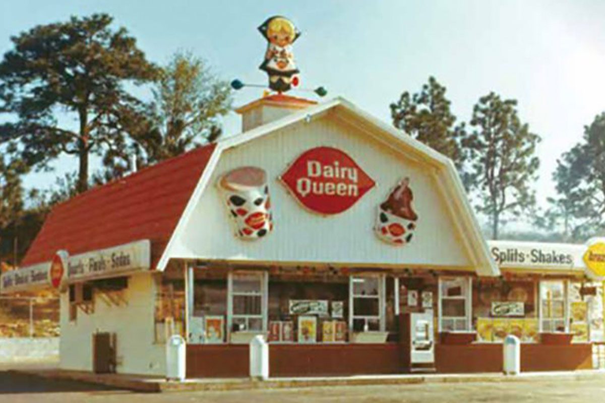 What The Dairy Queen Menu Looked Dairy Queen History Courtesy Dairy Queen Ft