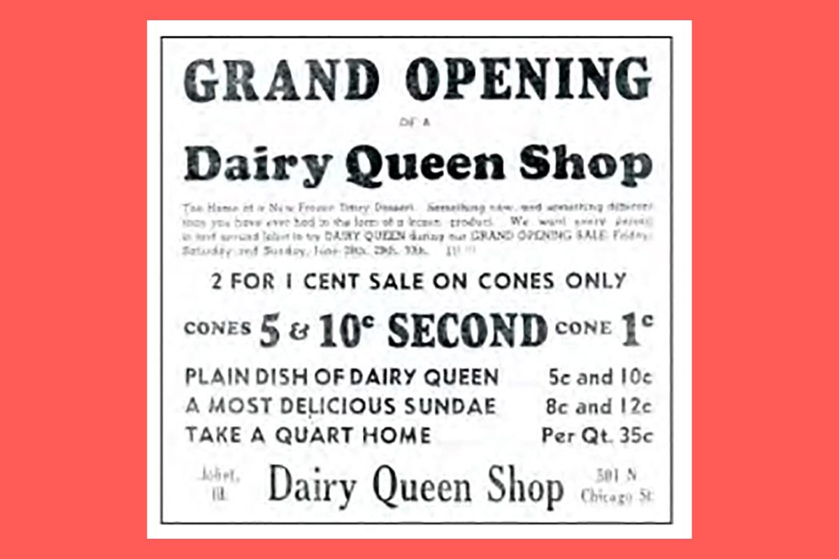 What The Dairy Queen Menu Dairyqueen Grand Opening Courtesy Dairy Queen