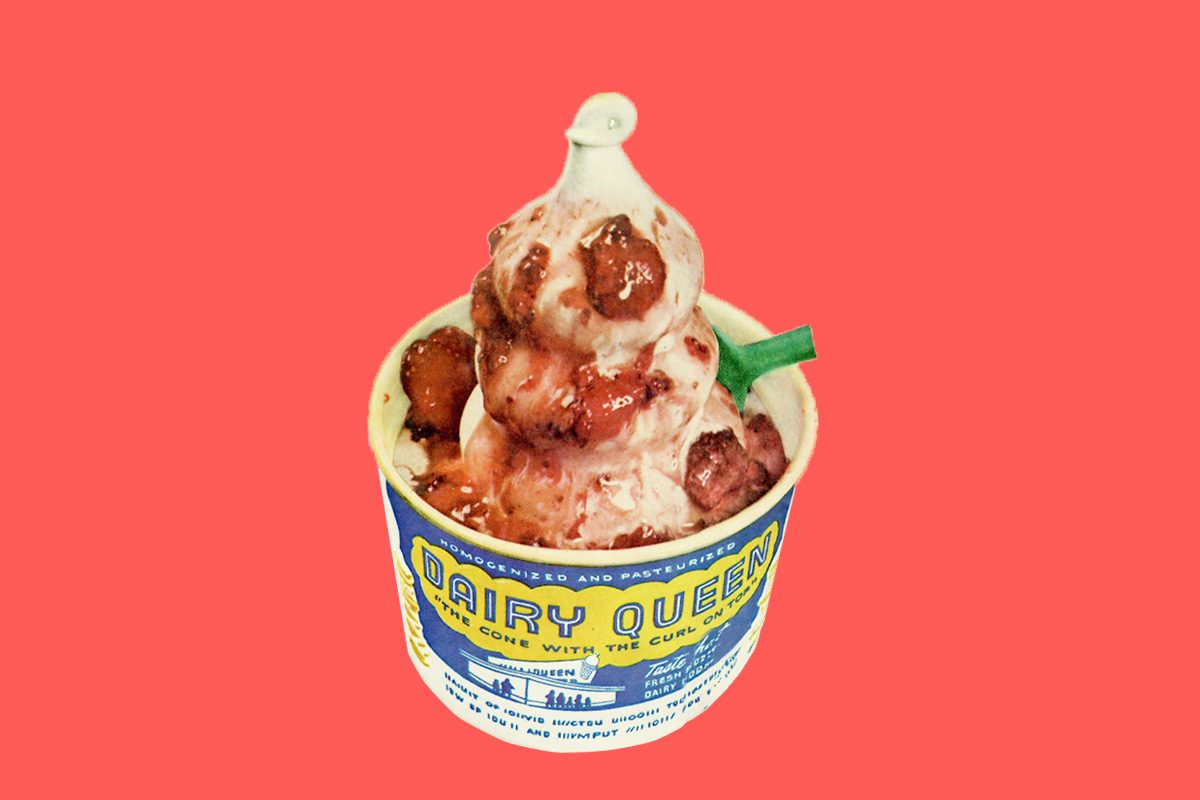 What The Dairy Queen Menu Dairyqueen Sundae Courtesy Dairy Queen