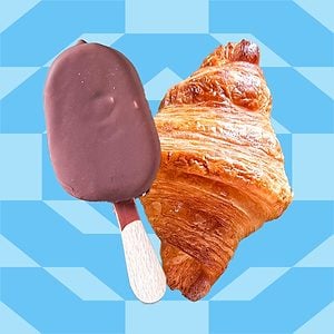 The 2 Ingredient Croissant Ice Cream Sandwich Croissant Ice Cream Sandwich 1 Lindsay Parrill For Taste Of Home Atedit Ft