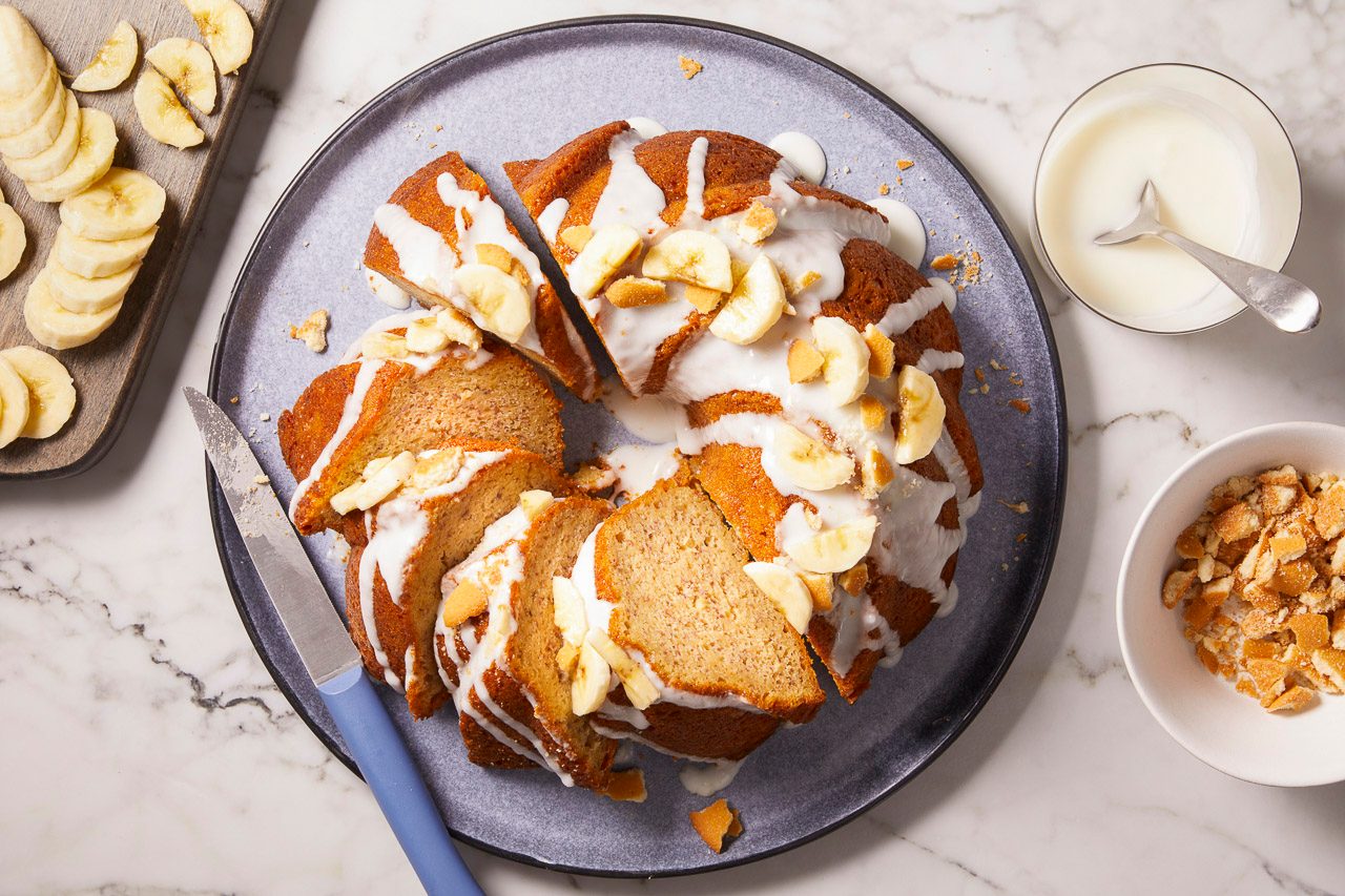 Banana Pudding Pound Cake
