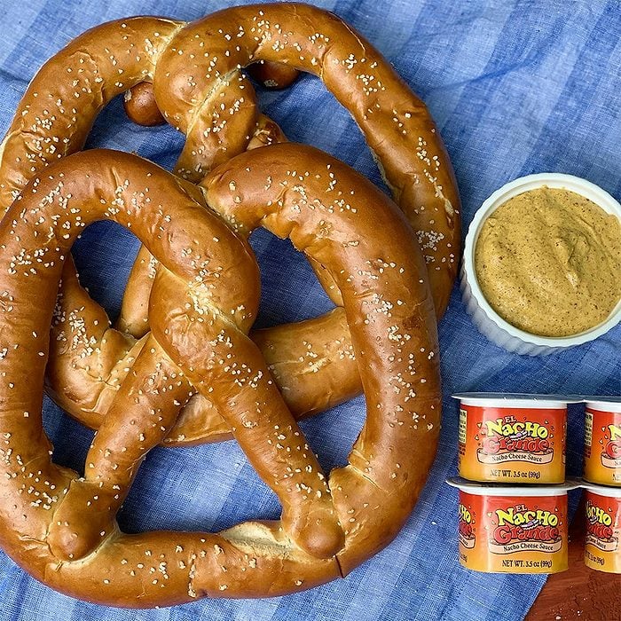 Bavarian Beast Giant Pretzels Via Goldbelly.com