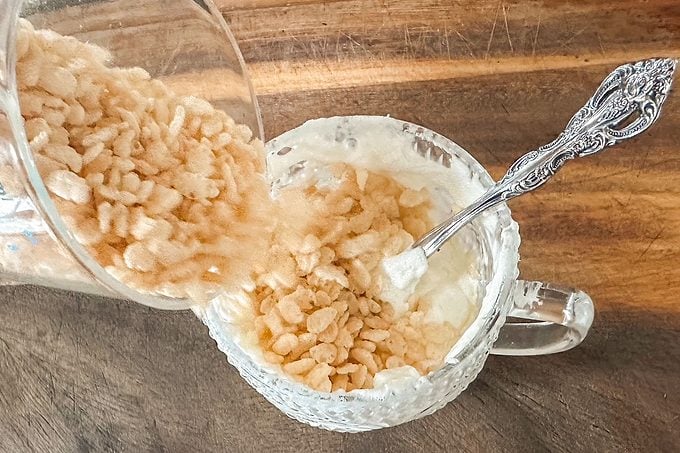 Homemade Single Serve Rice Krispie