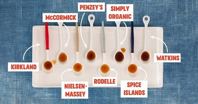 How We Tested For The Best Vanilla Extract Graphic