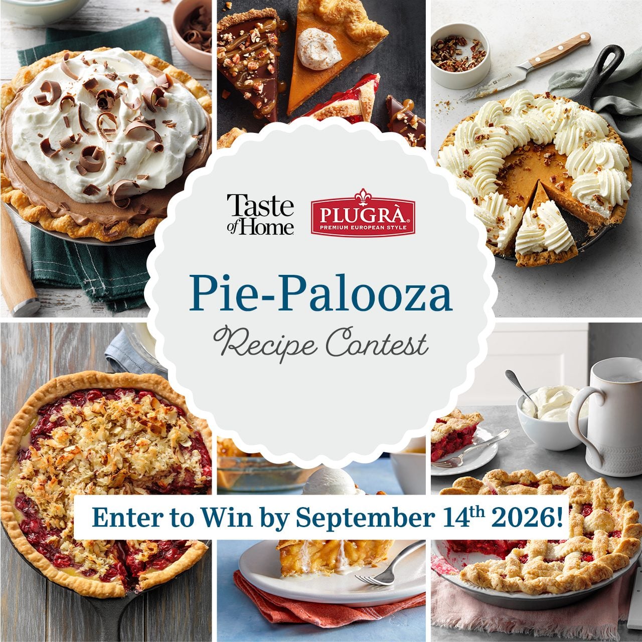Pie Palooza Recipe Contest Collage