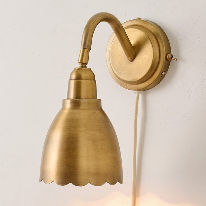 Plug In Sconce Via Magnolia.com