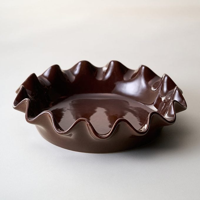 Scalloped Pie Dish Via Magnolia.com