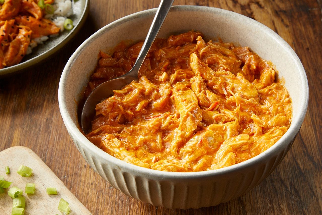 Slow Cooker Creamy Harissa Chicken