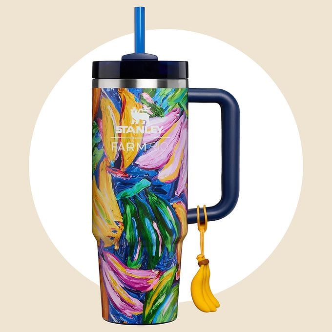 Stanley 1913 X Farm Rio Quencher H2.0 Flowstate Tumbler Farm Rio Painted Bananas