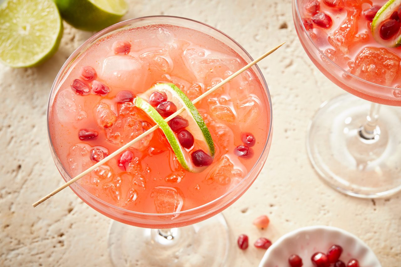 Sweet And Spicy Harissa Margarita
