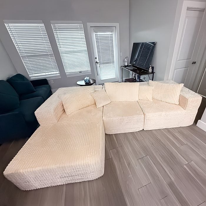 Kingyes Boneless Couch