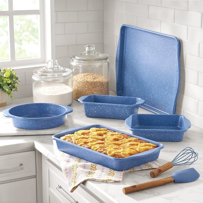 The Pioneer Woman 7 Piece Aluminized Steel Bakeware Set Via Walmart.com 01