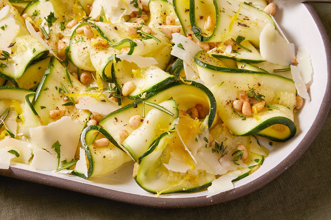 Zucchini Carpaccio Salad