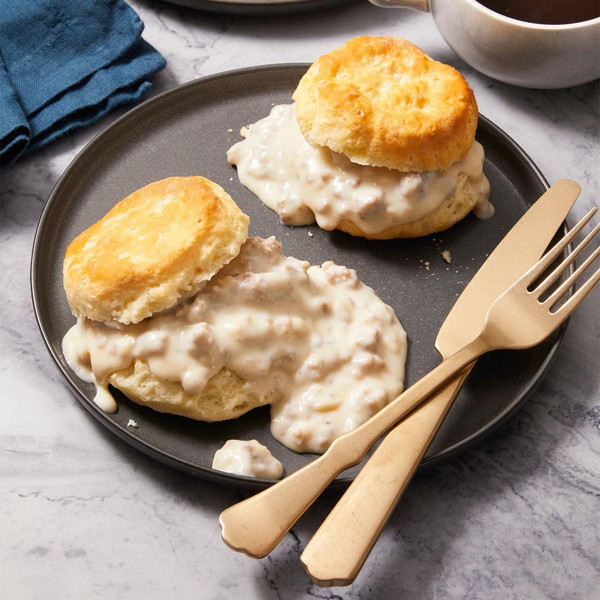 Biscuits and Sausage Gravy