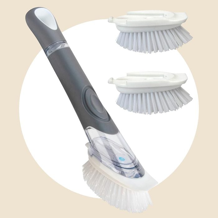 Celox Dish Brush With Soap Dispenser