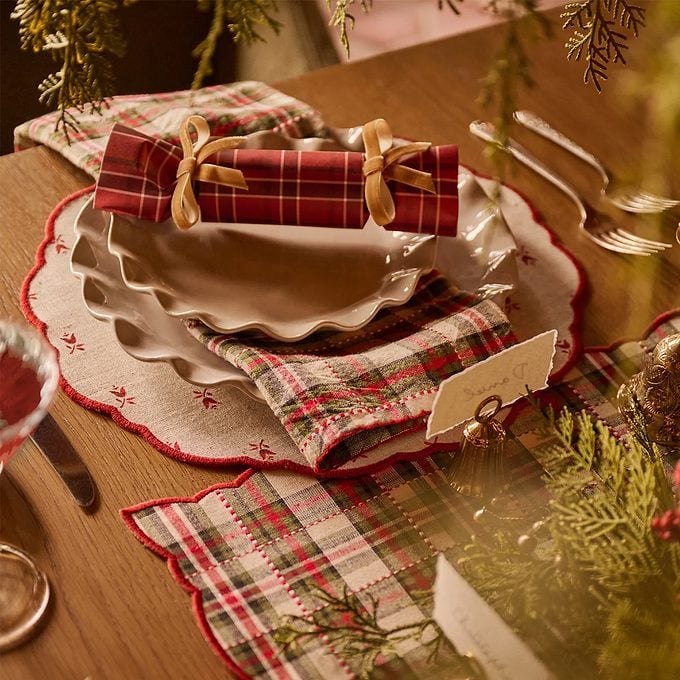 Classic Christmas Reversible Table Runner