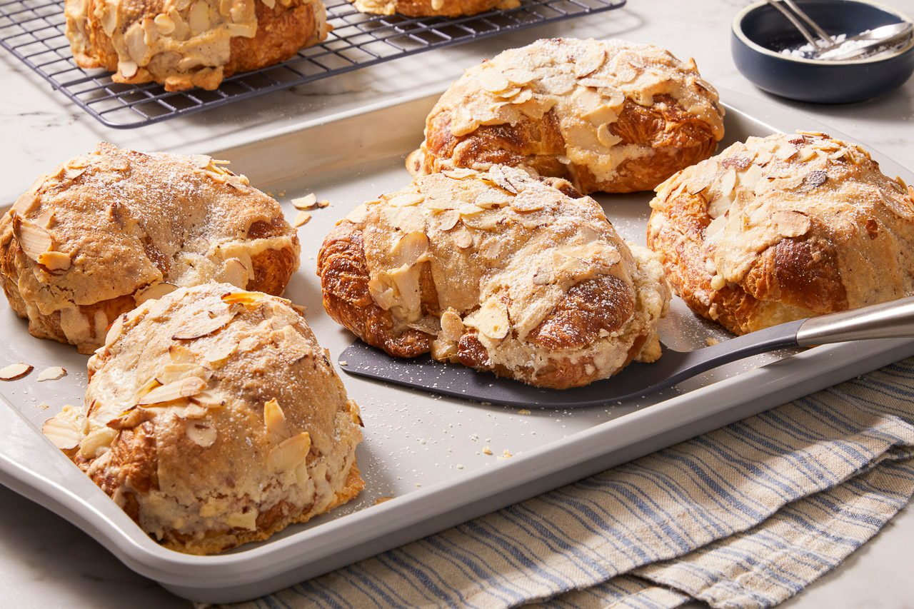 Easy Almond Croissants