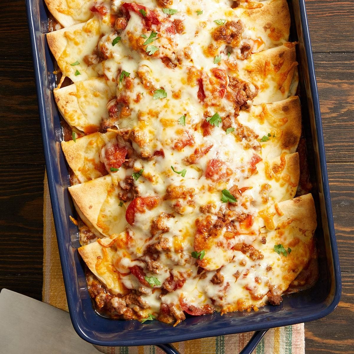 Fold-Over Tortilla Bake