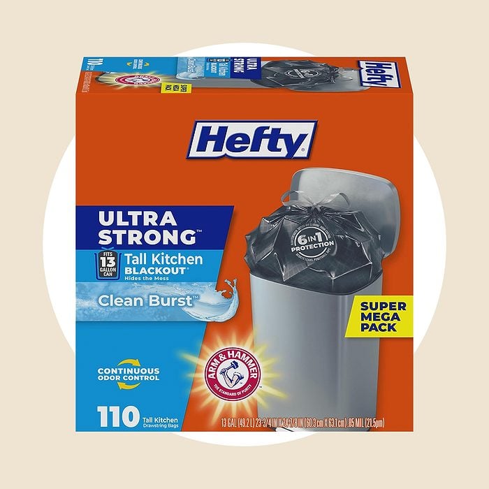 Hefty Ultra Strong 13 Gal Kitchen Trash Bags