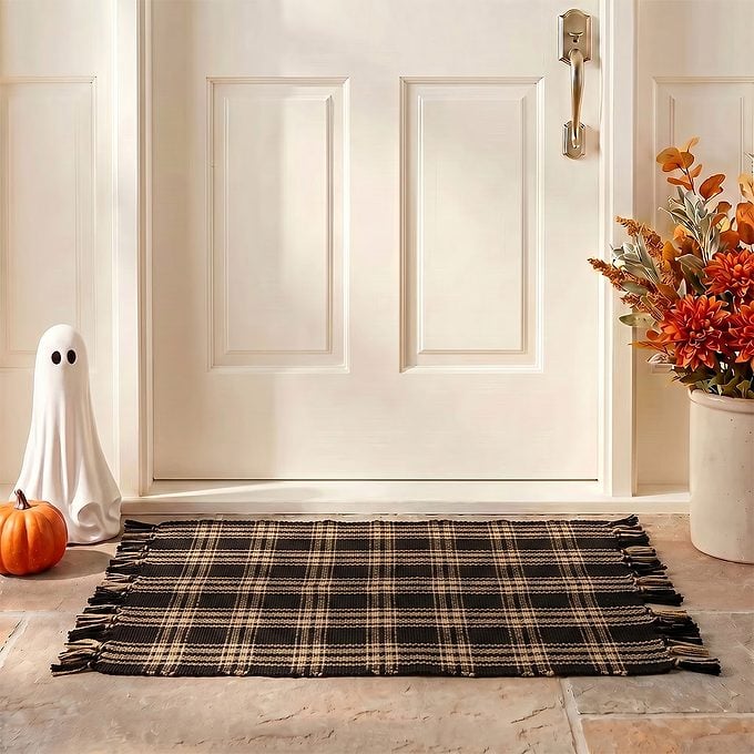 Indoor Outdoor Layering Rug