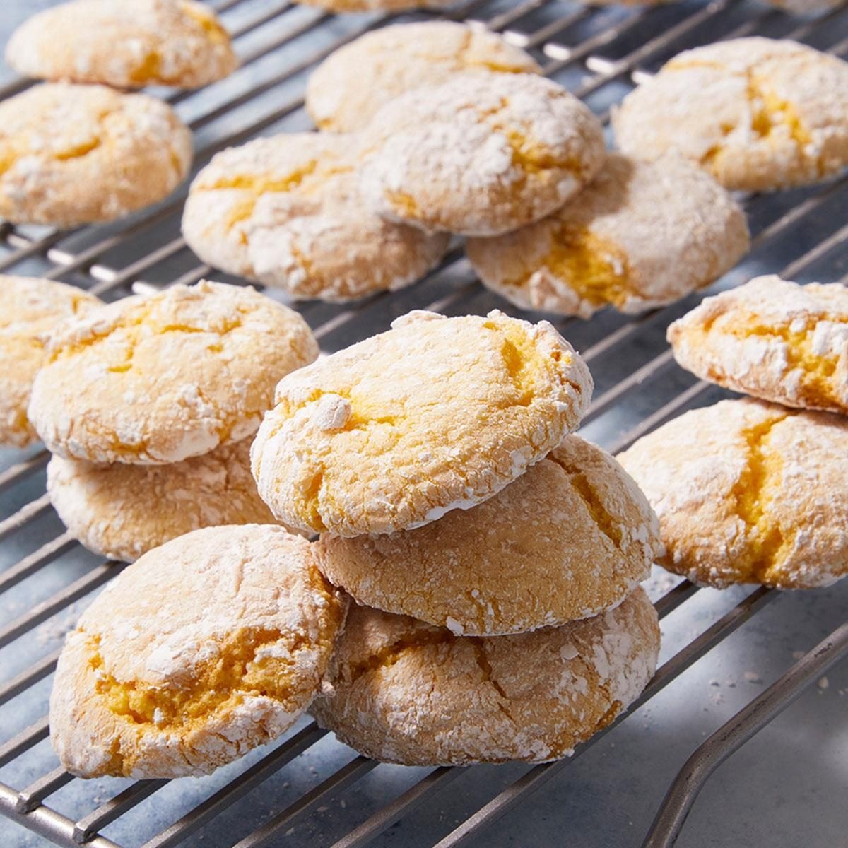 Lemon Snowflake Cookies