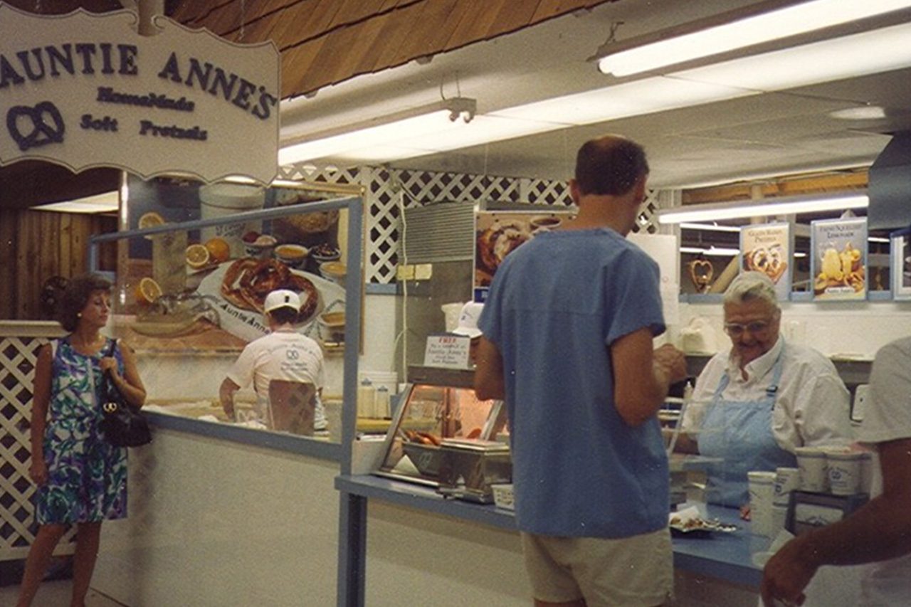 Mall Food Courts In 1995 Auntie Anne’s Courtesy Auntieannes