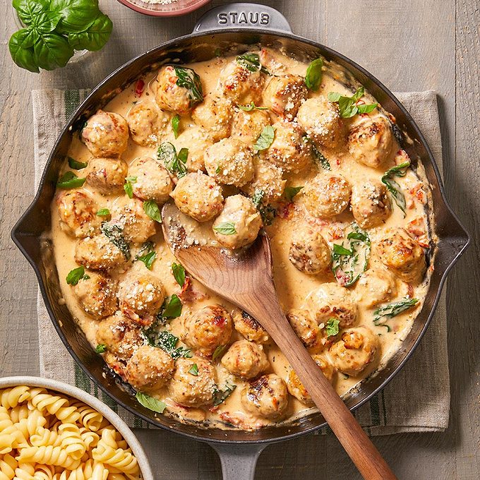 Marry Me Chicken Meatballs