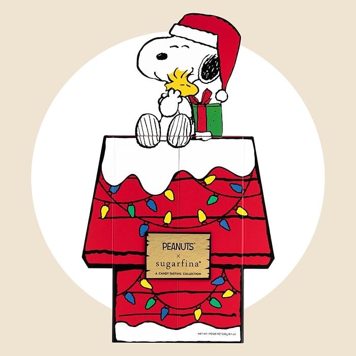Peanuts X Sugarfina Snoopys House Candy Advent Calendar Via Sugarfina.com