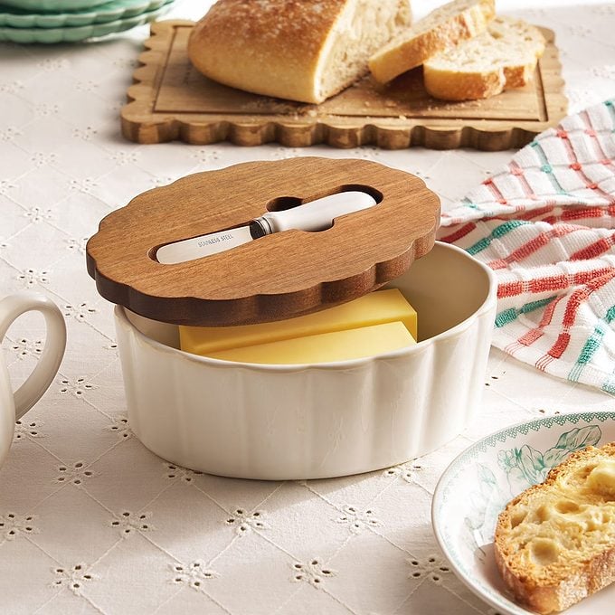 Colette Stoneware Butter Dish