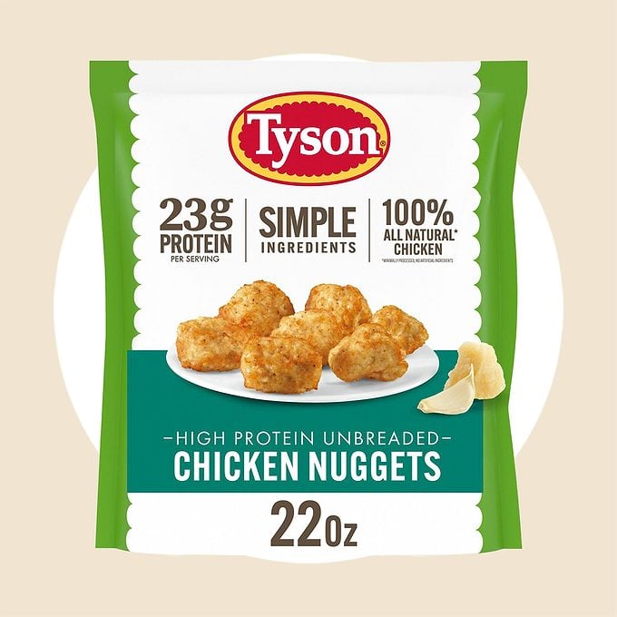 Tyson High Protein Unbreaded Chicken Nuggets